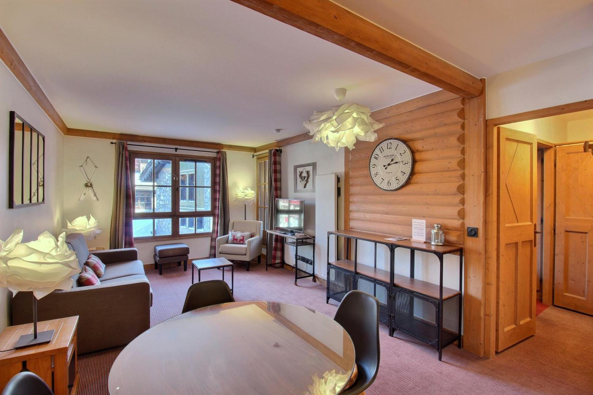 Arc 1950 - Appartement Moderne - Sauna Hammam Jacuzzi - 4 Personnes Les Arcs  Exteriör bild