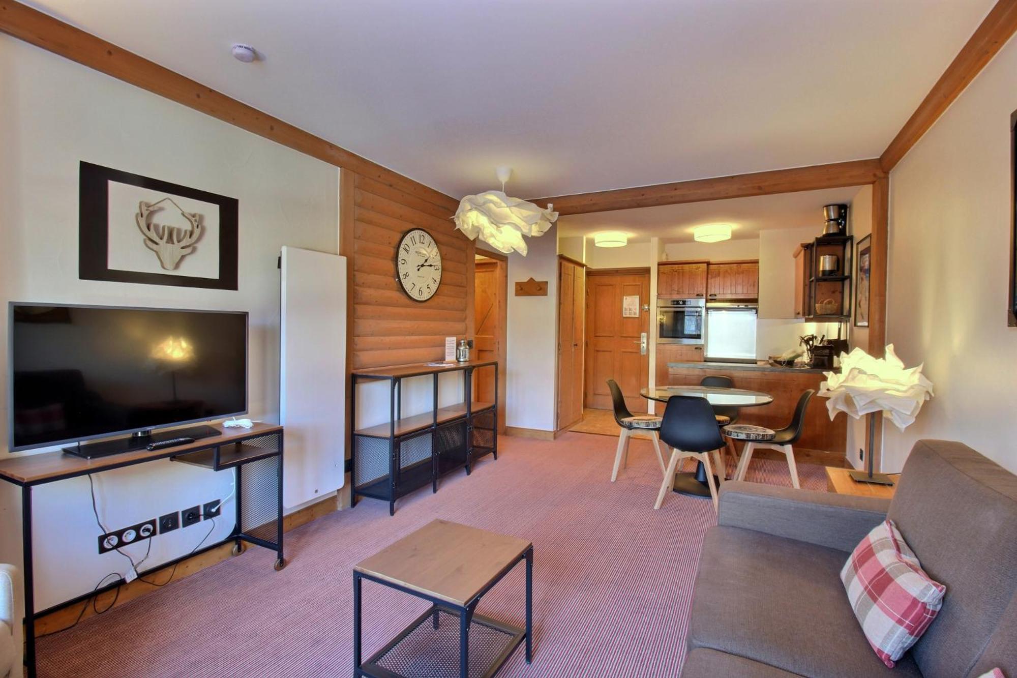Arc 1950 - Appartement Moderne - Sauna Hammam Jacuzzi - 4 Personnes Les Arcs  Exteriör bild