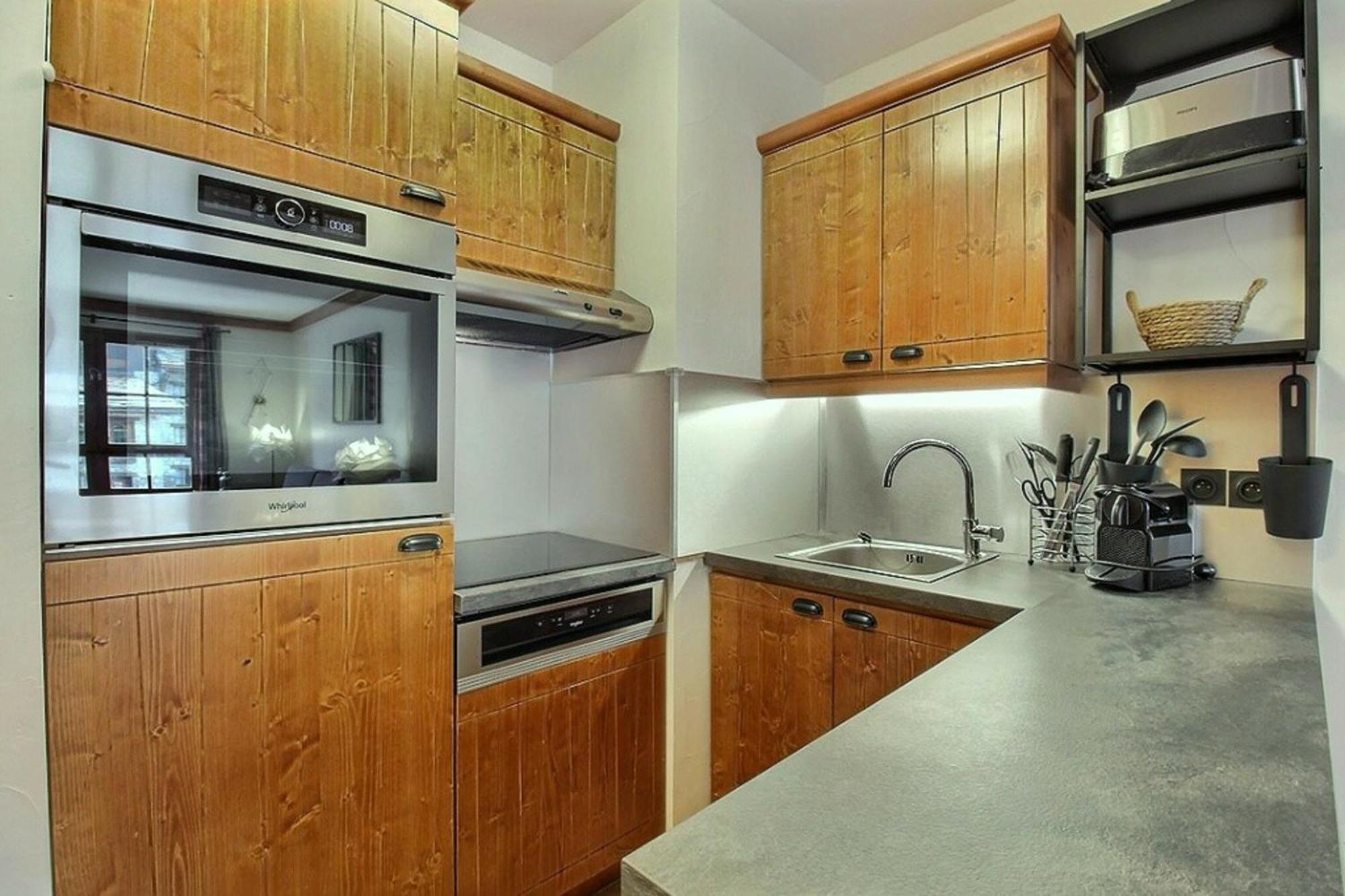 Arc 1950 - Appartement Moderne - Sauna Hammam Jacuzzi - 4 Personnes Les Arcs  Exteriör bild