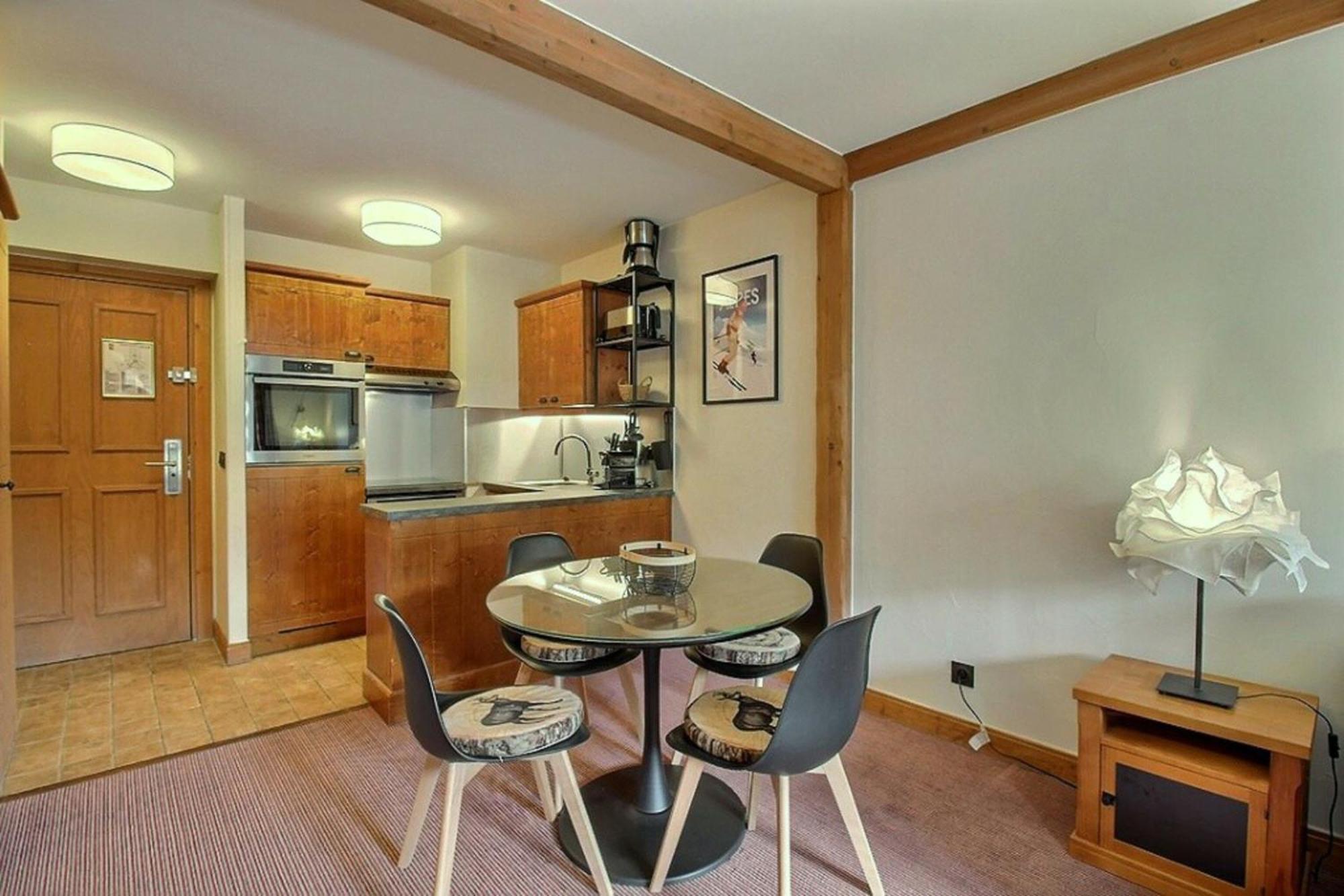 Arc 1950 - Appartement Moderne - Sauna Hammam Jacuzzi - 4 Personnes Les Arcs  Exteriör bild